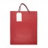 Gift Bag Paper With Ticket 32x26x12 cm Maroon