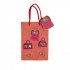 Paper Gift bag 22x16x8 cm Red Marigold with Card Paper Gift bag 22x16x8 cm Red Marigold with Card