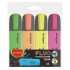Highlighter Marker KEYROAD Chisel Tip 4 Fluo Colors Highlighter Marker KEYROAD Chisel Tip 4 Fluo Colors