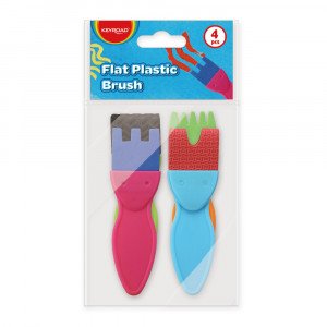 Brushes Made of Flat Foam Cork 4 Shapes