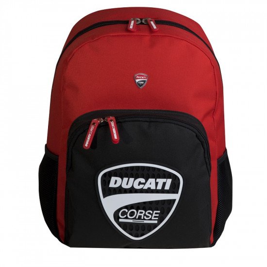 شنطة ظهر مدرسية Ducati احمر واسود بسكيت شنطة ظهر مدرسية Ducati احمر واسود بسكيت