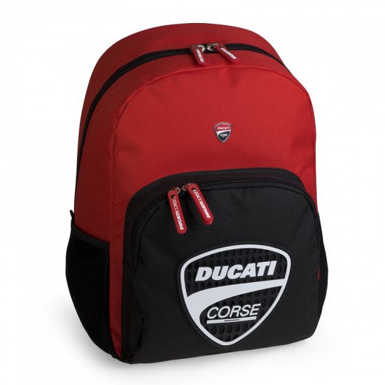 شنطة ظهر مدرسية Ducati احمر واسود بسكيت شنطة ظهر مدرسية Ducati احمر واسود بسكيت