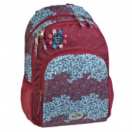 Handbag and Food Burgundy and Navy Roses BUSQUETS