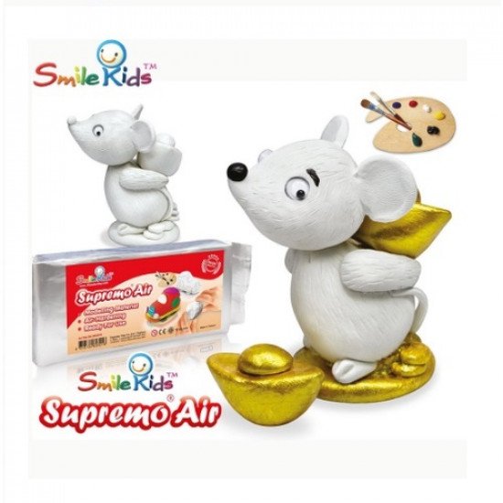  Brown Air Drying Modelling Clay Smile kids 200g