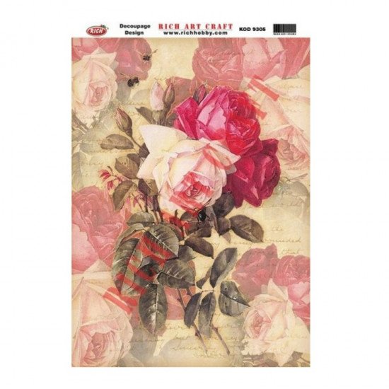 Rice Decoupage Patterns RICH 8046 29×41 cm