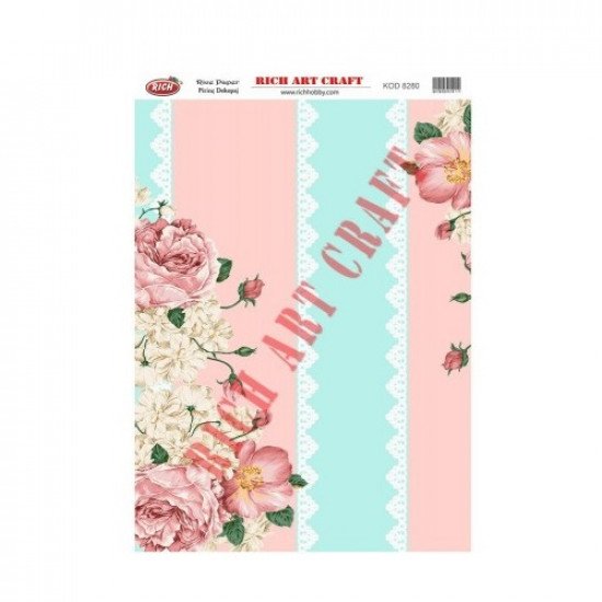Rice Decoupage Patterns RICH 8280 29×41 cm