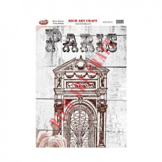 Rice Decoupage Patterns RICH 8272 29×41 cm Rice Decoupage Patterns RICH 8272 29×41 cm