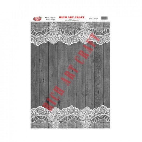Rice Decoupage Patterns RICH 8266 29×41 cm Rice Decoupage Patterns RICH 8266 29×41 cm