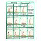 Educational Poster Stand For Ablution And Prayer For Girls And Boys, 40 Sheets