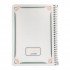 Wire Notebook Lined 100 Sheets A5 Colorful Decoration Simba