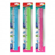 Ruler 30cm KEROAD Plastic and Iron Tip In Several Colors