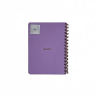 Notebook Pastel Squares 100 Sheets B5 Several Colors