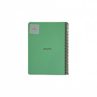 Notebook Pastel Squares 100 Sheets B5 Several Colors
