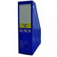 Blue Plastic Magazine Holder