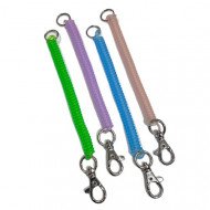 Keychain Spring Rubber Several Colors