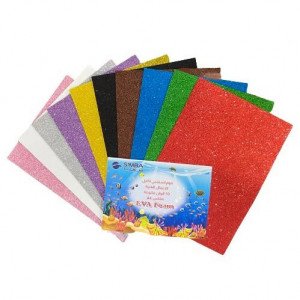 Glitter Sponge Foam SMIBA 10 Colors A4