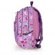 School Backpack Roller Skate Pink And Purple 3 Zippers GABOL School Backpack Roller Skate Pink And Purple 3 Zippers GABOL