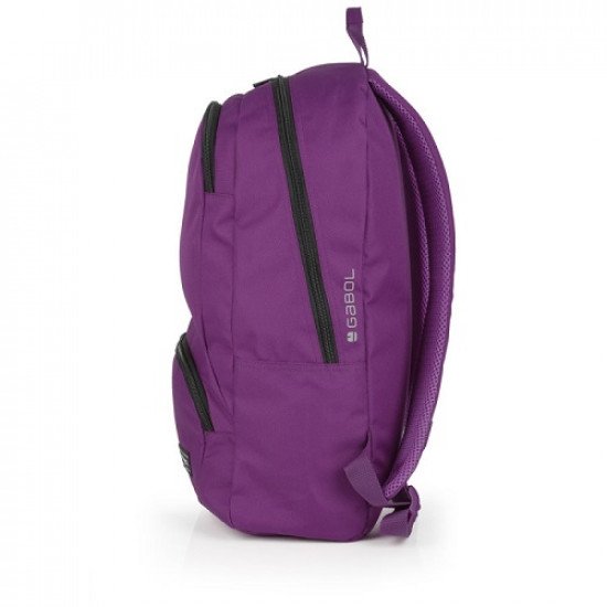 School Backpack Plain Fuchsia With Two Large Pockets And Pencil Case GABOL School Backpack Plain Fuchsia With Two Large Pockets And Pencil Case GABOL