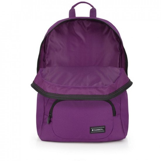 School Backpack Plain Fuchsia With Two Large Pockets And Pencil Case GABOL School Backpack Plain Fuchsia With Two Large Pockets And Pencil Case GABOL