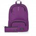 School Backpack Plain Fuchsia With Two Large Pockets And Pencil Case GABOL School Backpack Plain Fuchsia With Two Large Pockets And Pencil Case GABOL