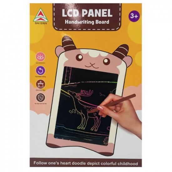 سبورة LCD اطفال 12 انش اطار غزال مع قلم سبورة LCD اطفال 12 انش اطار غزال مع قلم