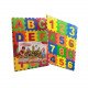 EVA Puzzle English Letters and Numbers 8x8 cm Foam Sponge