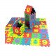 EVA Puzzle English Letters and Numbers 8x8 cm Foam Sponge