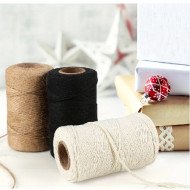 Long Off-White Burlap Rope
