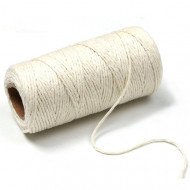 Long Off-White Burlap Rope