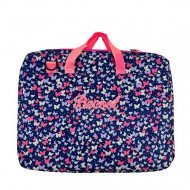 Laptop Bag With Butterflies Printed Zipper 35x40 cm Navy Blue Laptop Bag With Butterflies Printed Zipper 35x40 cm Navy Blue