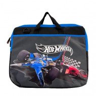 Laptop Bag With Hot Wheels Printed Zipper 35x40 cm Black Laptop Bag With Hot Wheels Printed Zipper 35x40 cm Black