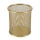 Pen Holder Metal Mesh Golden MAS Pen Holder Metal Mesh Golden MAS