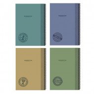  Wire Notebook Square KESKIN 100 Sheets B5 Stamps