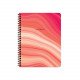 Wire Notebook Lined KESKIN 100 Sheets B5 Marble Wire Notebook Lined KESKIN 100 Sheets B5 Marble