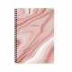 Wire Notebook Lined KESKIN 100 Sheets B5 Marble Wire Notebook Lined KESKIN 100 Sheets B5 Marble