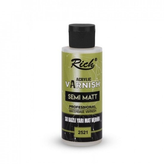 Liquid Varnish Semi Matte RICH 120ml Liquid Varnish Semi Matte RICH 120ml