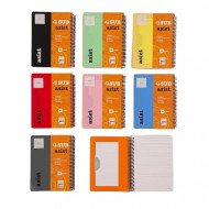 Lined Notebook 4 Subjects 120 Sheets KESKIN B5 Several Colors