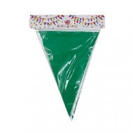 Triangles Rope Decorations Green and White 10 Meters Triangles Rope Decorations Green and White 10 Meters