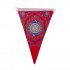 Triangles Rope Decorations Ramadan Red 2.5 Meters Figure 2