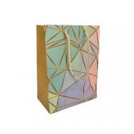 كيس هدايا ورق 23x17.5x9.5 سم خطوط هندسية كيس هدايا ورق 23x17.5x9.5 سم خطوط هندسية