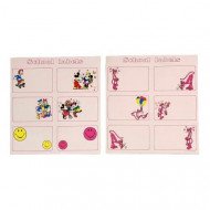 Mickey and the Pink Panther Name Stickers Mickey and the Pink Panther Name Stickers