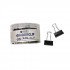 Box of Black Metal Paper Clips 32 mm 24 Pieces Box of Black Metal Paper Clips 32 mm 24 Pieces