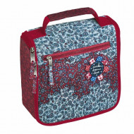 Handbag and Food Burgundy and Navy Blue Roses BUSQUETS
