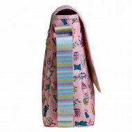 School Bag on the Shoulder Pretty world Pink BUSQUETS