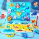 Wooden Learning Board For Multiple Activities Mermaids Double-Sided