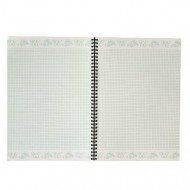 A4 Small Square Wire Notebook, Minnesota, 80 Sheets