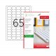 Office Label TANEX 65 Labels White 21.2×38.1 ml