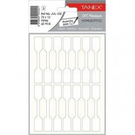 Product Pricing Stickers TANEX White 70x12 mm