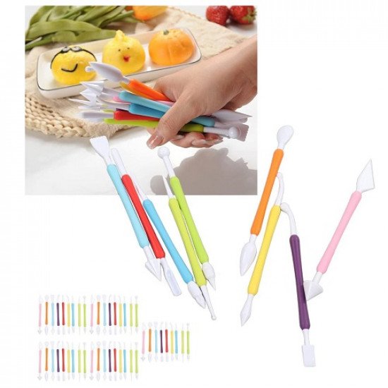 9 Piece Dough and Cake Shaping Tool Set