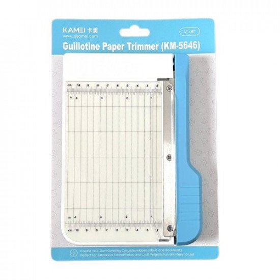 Paper Cutter Plastic Small Kamei 4*6 inch